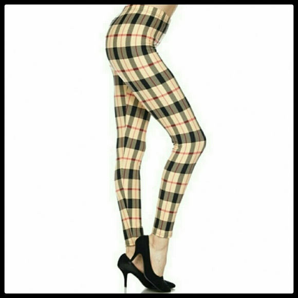 Plaid Leggings - 5 pair available - Picture 1 of 2